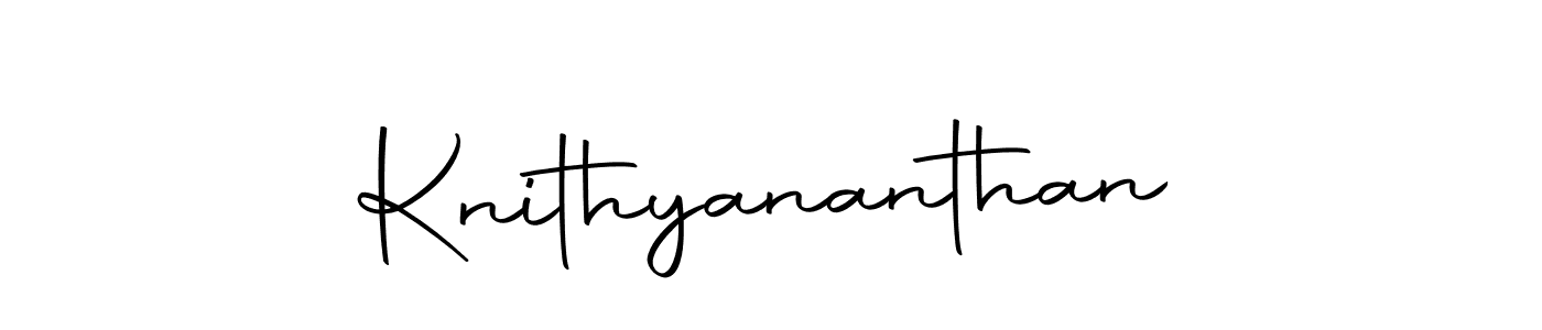 Use a signature maker to create a handwritten signature online. With this signature software, you can design (Autography-DOLnW) your own signature for name Knithyananthan. Knithyananthan signature style 10 images and pictures png