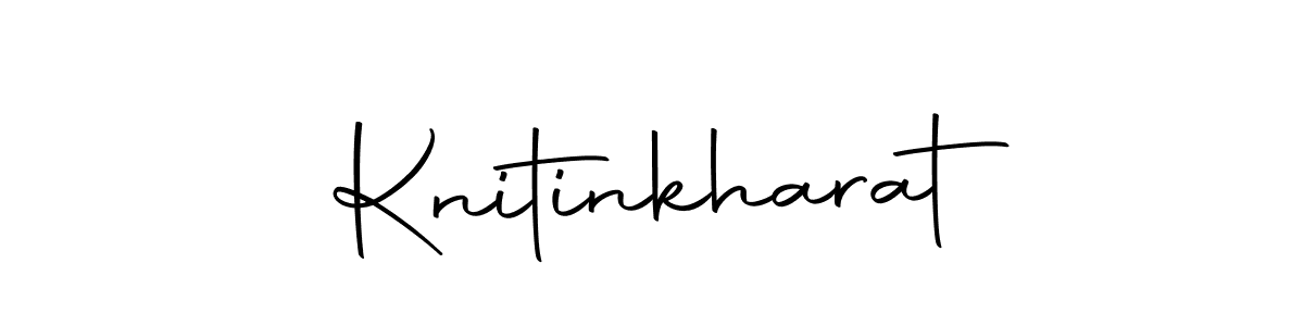 You should practise on your own different ways (Autography-DOLnW) to write your name (Knitinkharat) in signature. don't let someone else do it for you. Knitinkharat signature style 10 images and pictures png