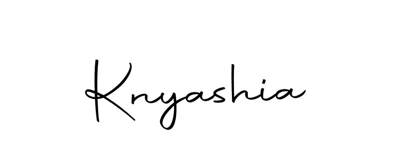 How to make Knyashia name signature. Use Autography-DOLnW style for creating short signs online. This is the latest handwritten sign. Knyashia signature style 10 images and pictures png