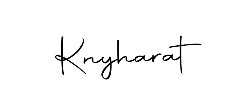 Autography-DOLnW is a professional signature style that is perfect for those who want to add a touch of class to their signature. It is also a great choice for those who want to make their signature more unique. Get Knyharat name to fancy signature for free. Knyharat signature style 10 images and pictures png