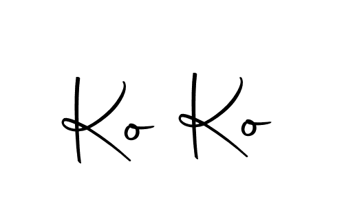 Create a beautiful signature design for name Ko Ko. With this signature (Autography-DOLnW) fonts, you can make a handwritten signature for free. Ko Ko signature style 10 images and pictures png