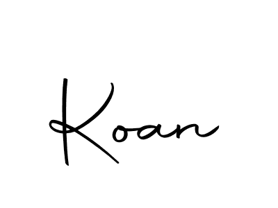 How to make Koan signature? Autography-DOLnW is a professional autograph style. Create handwritten signature for Koan name. Koan signature style 10 images and pictures png