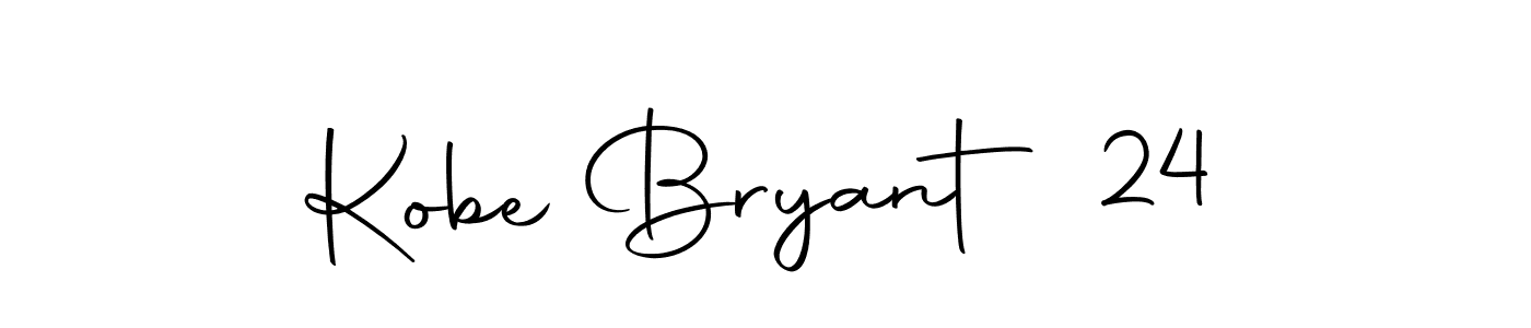 Design your own signature with our free online signature maker. With this signature software, you can create a handwritten (Autography-DOLnW) signature for name Kobe Bryant 24. Kobe Bryant 24 signature style 10 images and pictures png