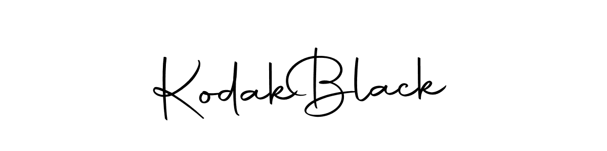 Create a beautiful signature design for name Kodak  Black. With this signature (Autography-DOLnW) fonts, you can make a handwritten signature for free. Kodak  Black signature style 10 images and pictures png