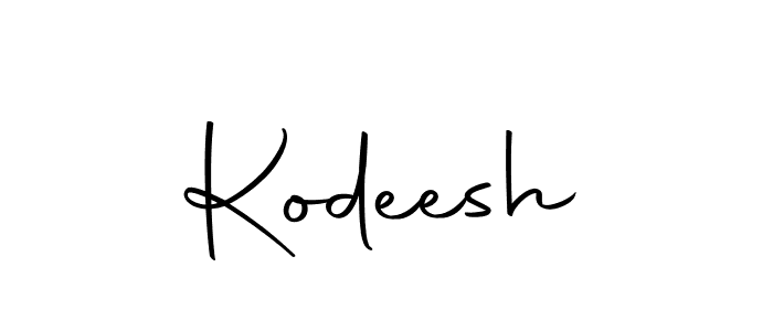 Use a signature maker to create a handwritten signature online. With this signature software, you can design (Autography-DOLnW) your own signature for name Kodeesh. Kodeesh signature style 10 images and pictures png