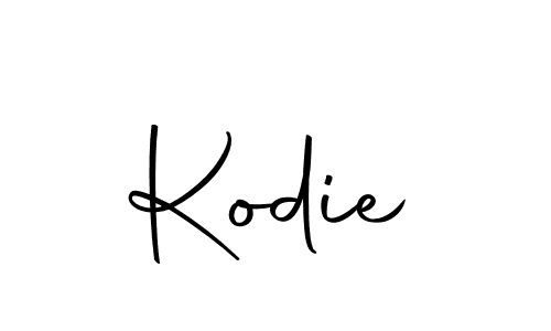 How to make Kodie signature? Autography-DOLnW is a professional autograph style. Create handwritten signature for Kodie name. Kodie signature style 10 images and pictures png