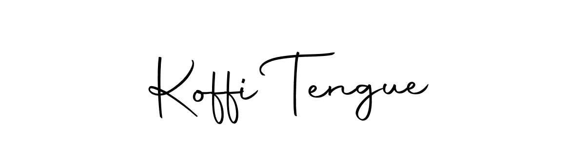 The best way (Autography-DOLnW) to make a short signature is to pick only two or three words in your name. The name Koffi Tengue include a total of six letters. For converting this name. Koffi Tengue signature style 10 images and pictures png