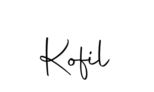 Here are the top 10 professional signature styles for the name Kofil. These are the best autograph styles you can use for your name. Kofil signature style 10 images and pictures png