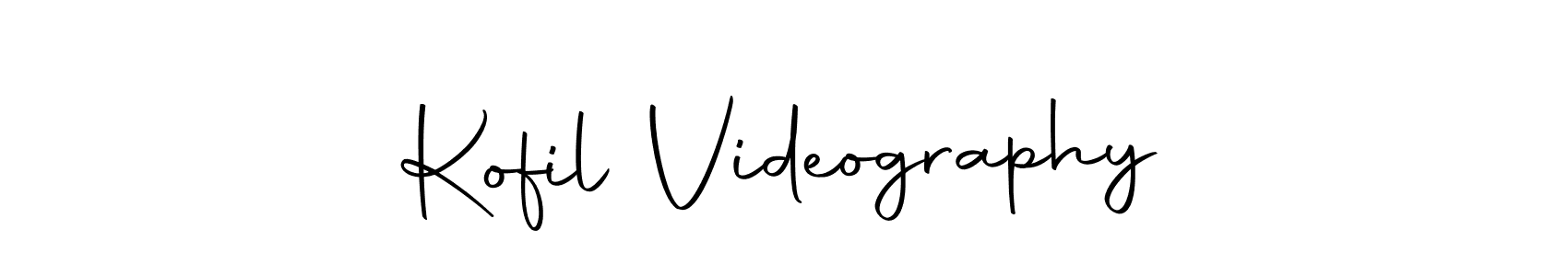 It looks lik you need a new signature style for name Kofil Videography. Design unique handwritten (Autography-DOLnW) signature with our free signature maker in just a few clicks. Kofil Videography signature style 10 images and pictures png