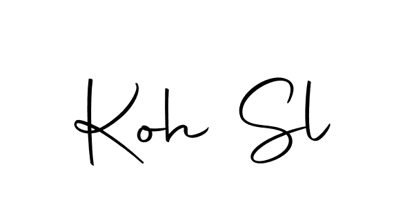 This is the best signature style for the Koh Sl name. Also you like these signature font (Autography-DOLnW). Mix name signature. Koh Sl signature style 10 images and pictures png