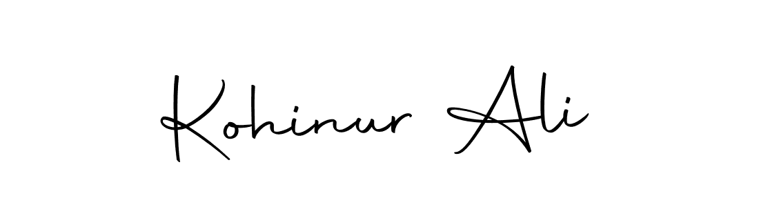 The best way (Autography-DOLnW) to make a short signature is to pick only two or three words in your name. The name Kohinur Ali include a total of six letters. For converting this name. Kohinur Ali signature style 10 images and pictures png