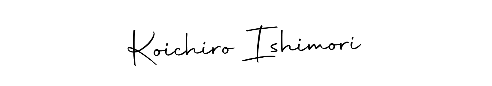 You can use this online signature creator to create a handwritten signature for the name Koichiro Ishimori. This is the best online autograph maker. Koichiro Ishimori signature style 10 images and pictures png