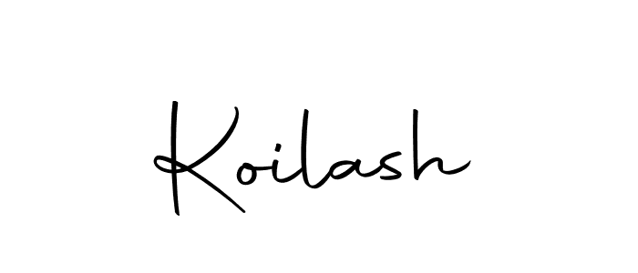 Design your own signature with our free online signature maker. With this signature software, you can create a handwritten (Autography-DOLnW) signature for name Koilash. Koilash signature style 10 images and pictures png