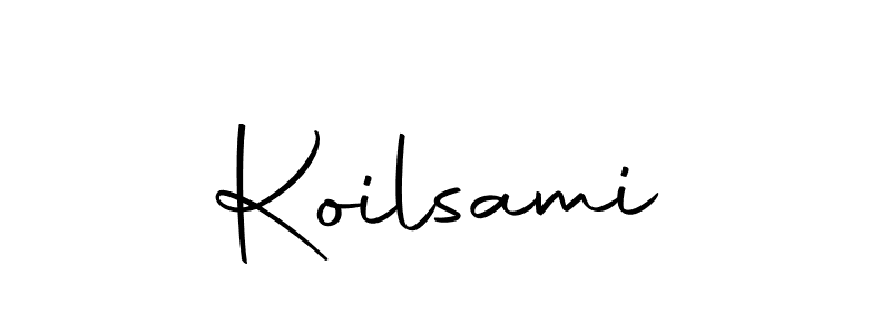 It looks lik you need a new signature style for name Koilsami. Design unique handwritten (Autography-DOLnW) signature with our free signature maker in just a few clicks. Koilsami signature style 10 images and pictures png