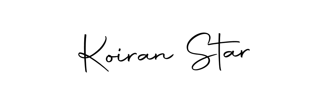 The best way (Autography-DOLnW) to make a short signature is to pick only two or three words in your name. The name Koiran Star include a total of six letters. For converting this name. Koiran Star signature style 10 images and pictures png