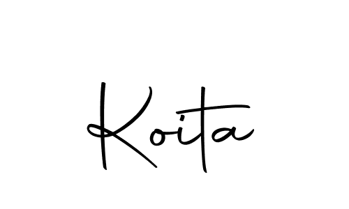 Use a signature maker to create a handwritten signature online. With this signature software, you can design (Autography-DOLnW) your own signature for name Koita. Koita signature style 10 images and pictures png