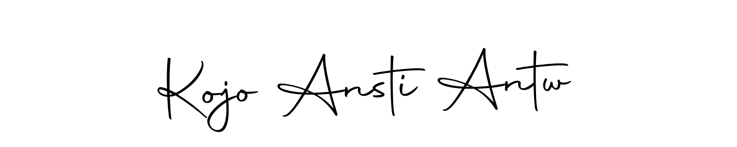 Kojo Ansti Antw stylish signature style. Best Handwritten Sign (Autography-DOLnW) for my name. Handwritten Signature Collection Ideas for my name Kojo Ansti Antw. Kojo Ansti Antw signature style 10 images and pictures png