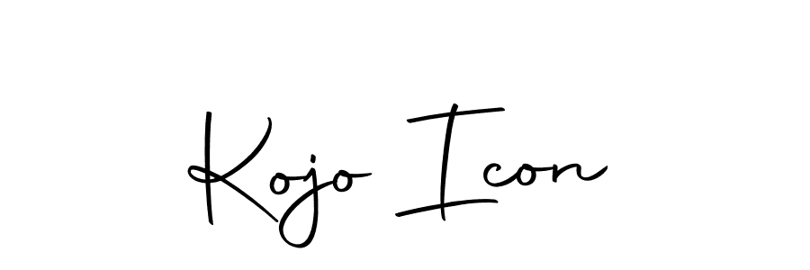 How to make Kojo Icon name signature. Use Autography-DOLnW style for creating short signs online. This is the latest handwritten sign. Kojo Icon signature style 10 images and pictures png