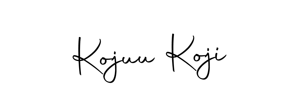 Make a beautiful signature design for name Kojuu Koji. Use this online signature maker to create a handwritten signature for free. Kojuu Koji signature style 10 images and pictures png