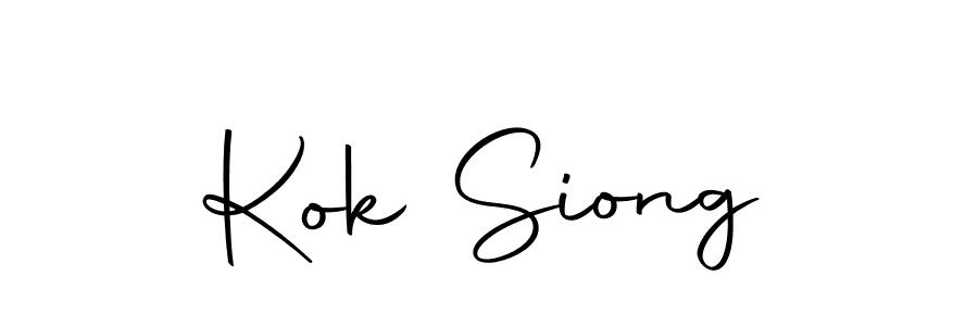 Also You can easily find your signature by using the search form. We will create Kok Siong name handwritten signature images for you free of cost using Autography-DOLnW sign style. Kok Siong signature style 10 images and pictures png