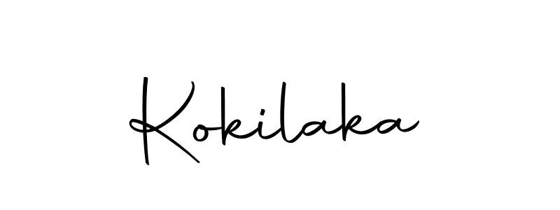 How to make Kokilaka signature? Autography-DOLnW is a professional autograph style. Create handwritten signature for Kokilaka name. Kokilaka signature style 10 images and pictures png