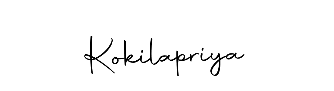 Also we have Kokilapriya name is the best signature style. Create professional handwritten signature collection using Autography-DOLnW autograph style. Kokilapriya signature style 10 images and pictures png