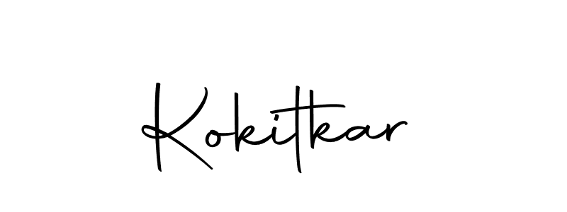 Autography-DOLnW is a professional signature style that is perfect for those who want to add a touch of class to their signature. It is also a great choice for those who want to make their signature more unique. Get Kokitkar name to fancy signature for free. Kokitkar signature style 10 images and pictures png