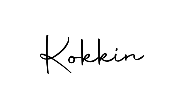 Autography-DOLnW is a professional signature style that is perfect for those who want to add a touch of class to their signature. It is also a great choice for those who want to make their signature more unique. Get Kokkin name to fancy signature for free. Kokkin signature style 10 images and pictures png