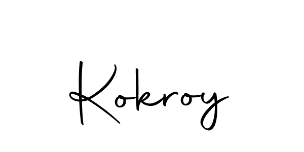 You can use this online signature creator to create a handwritten signature for the name Kokroy. This is the best online autograph maker. Kokroy signature style 10 images and pictures png
