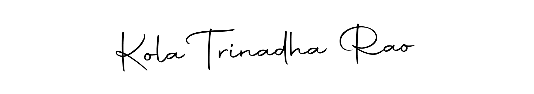 Once you've used our free online signature maker to create your best signature Autography-DOLnW style, it's time to enjoy all of the benefits that Kola Trinadha Rao name signing documents. Kola Trinadha Rao signature style 10 images and pictures png