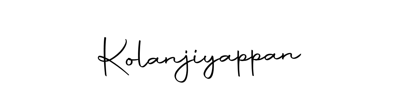 Here are the top 10 professional signature styles for the name Kolanjiyappan. These are the best autograph styles you can use for your name. Kolanjiyappan signature style 10 images and pictures png