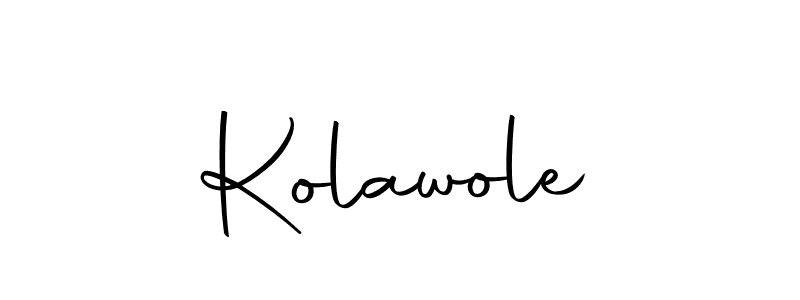 You can use this online signature creator to create a handwritten signature for the name Kolawole. This is the best online autograph maker. Kolawole signature style 10 images and pictures png