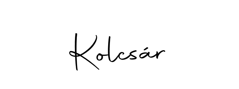 Here are the top 10 professional signature styles for the name Kolcsár. These are the best autograph styles you can use for your name. Kolcsár signature style 10 images and pictures png