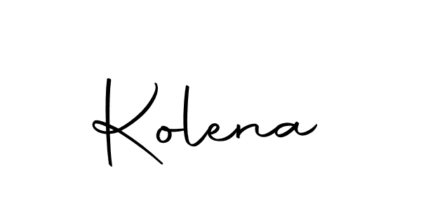 The best way (Autography-DOLnW) to make a short signature is to pick only two or three words in your name. The name Kolena include a total of six letters. For converting this name. Kolena signature style 10 images and pictures png