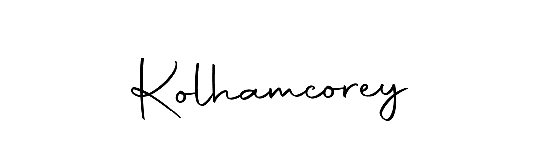 Also we have Kolhamcorey name is the best signature style. Create professional handwritten signature collection using Autography-DOLnW autograph style. Kolhamcorey signature style 10 images and pictures png