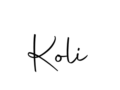 Koli stylish signature style. Best Handwritten Sign (Autography-DOLnW) for my name. Handwritten Signature Collection Ideas for my name Koli. Koli signature style 10 images and pictures png