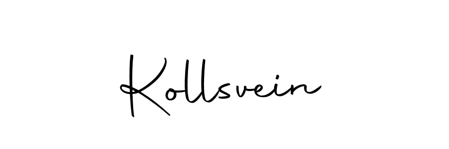 Design your own signature with our free online signature maker. With this signature software, you can create a handwritten (Autography-DOLnW) signature for name Kollsvein. Kollsvein signature style 10 images and pictures png