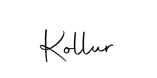 Create a beautiful signature design for name Kollur. With this signature (Autography-DOLnW) fonts, you can make a handwritten signature for free. Kollur signature style 10 images and pictures png