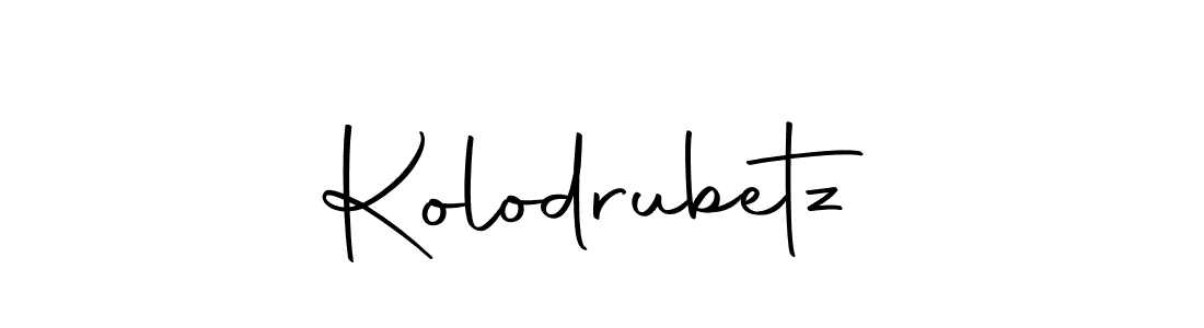 Here are the top 10 professional signature styles for the name Kolodrubetz. These are the best autograph styles you can use for your name. Kolodrubetz signature style 10 images and pictures png