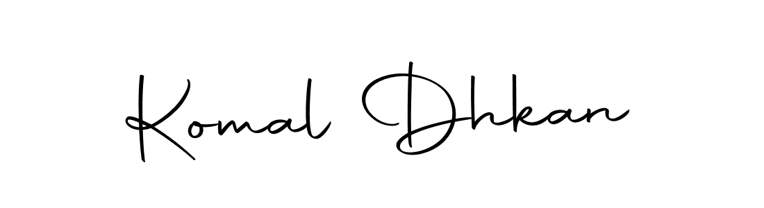 How to make Komal Dhkan signature? Autography-DOLnW is a professional autograph style. Create handwritten signature for Komal Dhkan name. Komal Dhkan signature style 10 images and pictures png