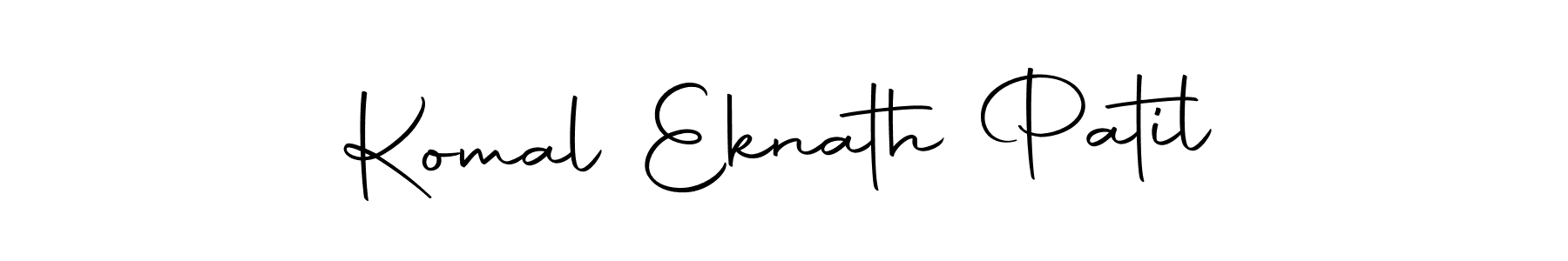 Make a beautiful signature design for name Komal Eknath Patil. With this signature (Autography-DOLnW) style, you can create a handwritten signature for free. Komal Eknath Patil signature style 10 images and pictures png