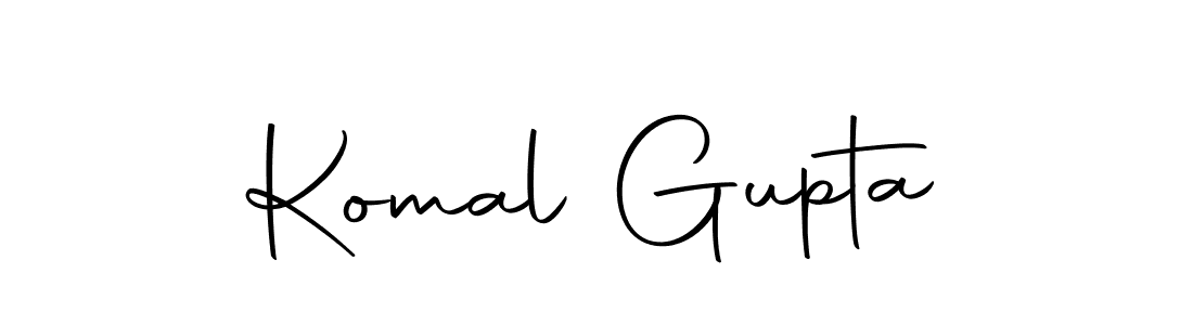 Also we have Komal Gupta name is the best signature style. Create professional handwritten signature collection using Autography-DOLnW autograph style. Komal Gupta signature style 10 images and pictures png
