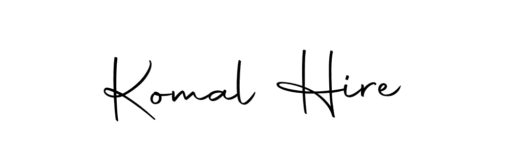 Make a short Komal Hire signature style. Manage your documents anywhere anytime using Autography-DOLnW. Create and add eSignatures, submit forms, share and send files easily. Komal Hire signature style 10 images and pictures png