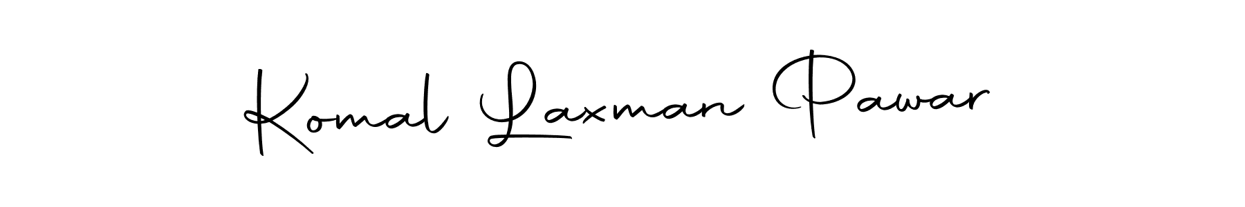 Use a signature maker to create a handwritten signature online. With this signature software, you can design (Autography-DOLnW) your own signature for name Komal Laxman Pawar. Komal Laxman Pawar signature style 10 images and pictures png