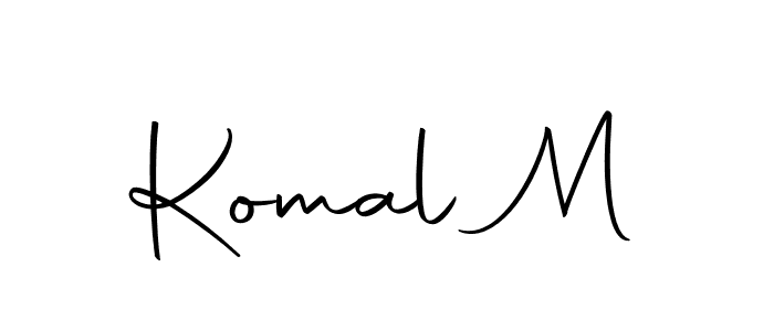 Similarly Autography-DOLnW is the best handwritten signature design. Signature creator online .You can use it as an online autograph creator for name Komal M. Komal M signature style 10 images and pictures png