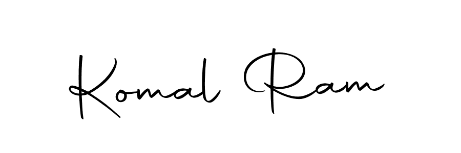 Make a beautiful signature design for name Komal Ram. With this signature (Autography-DOLnW) style, you can create a handwritten signature for free. Komal Ram signature style 10 images and pictures png