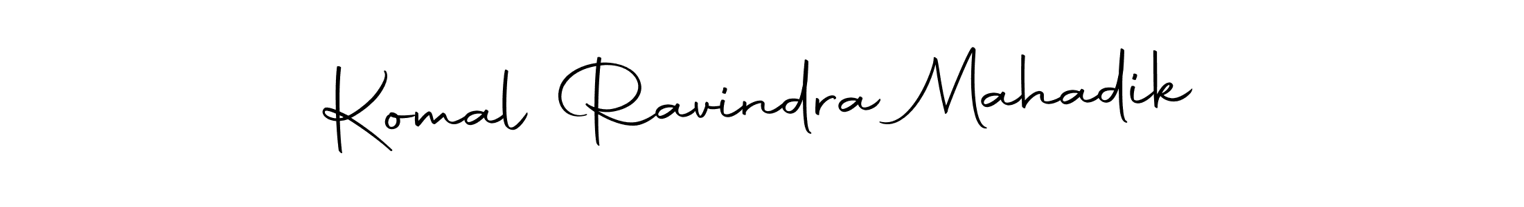 Autography-DOLnW is a professional signature style that is perfect for those who want to add a touch of class to their signature. It is also a great choice for those who want to make their signature more unique. Get Komal Ravindra Mahadik name to fancy signature for free. Komal Ravindra Mahadik signature style 10 images and pictures png