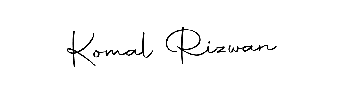Komal Rizwan stylish signature style. Best Handwritten Sign (Autography-DOLnW) for my name. Handwritten Signature Collection Ideas for my name Komal Rizwan. Komal Rizwan signature style 10 images and pictures png