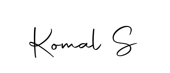 How to make Komal S signature? Autography-DOLnW is a professional autograph style. Create handwritten signature for Komal S name. Komal S signature style 10 images and pictures png