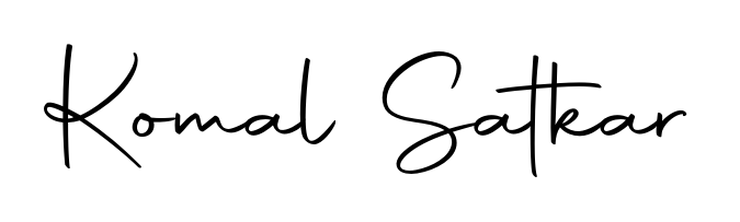 Create a personalized artistic stamp with Komal Satkar in Autography-DOLnW font. Perfect for visual artists, designers, and influencers. Komal Satkar signature style 10 images and pictures png